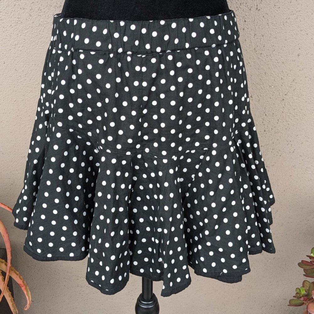 Polka Dot Circle Skirt View 2